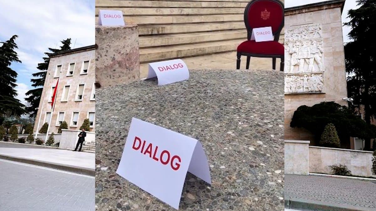 Rama përsërit thirrjen për dialog me protestuesit, vendos tryezë guri para Kryeministrisë